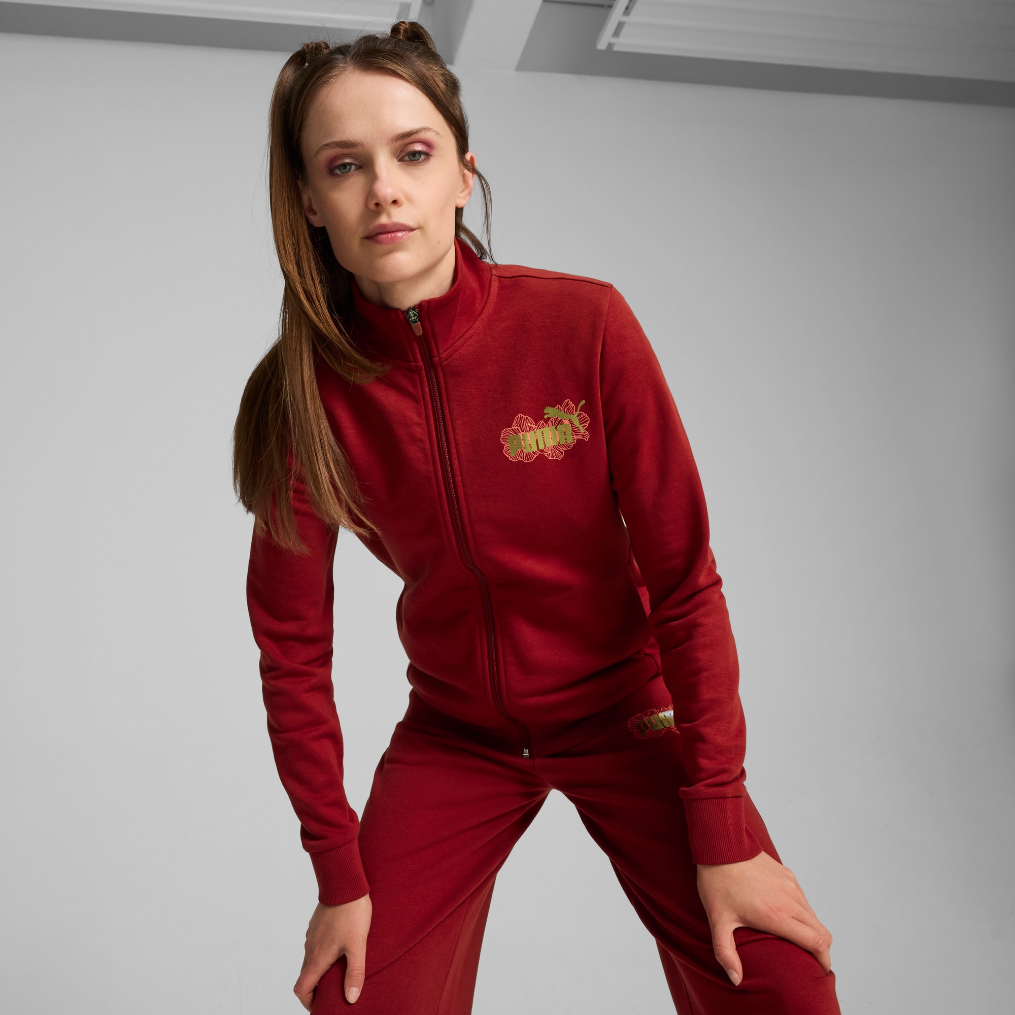 Veste puma femme rouge discount